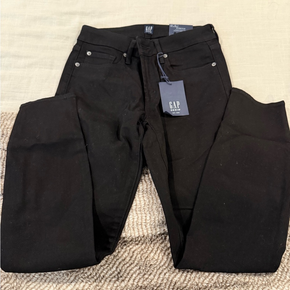 GAP Black Curvy True Skinny Jeans